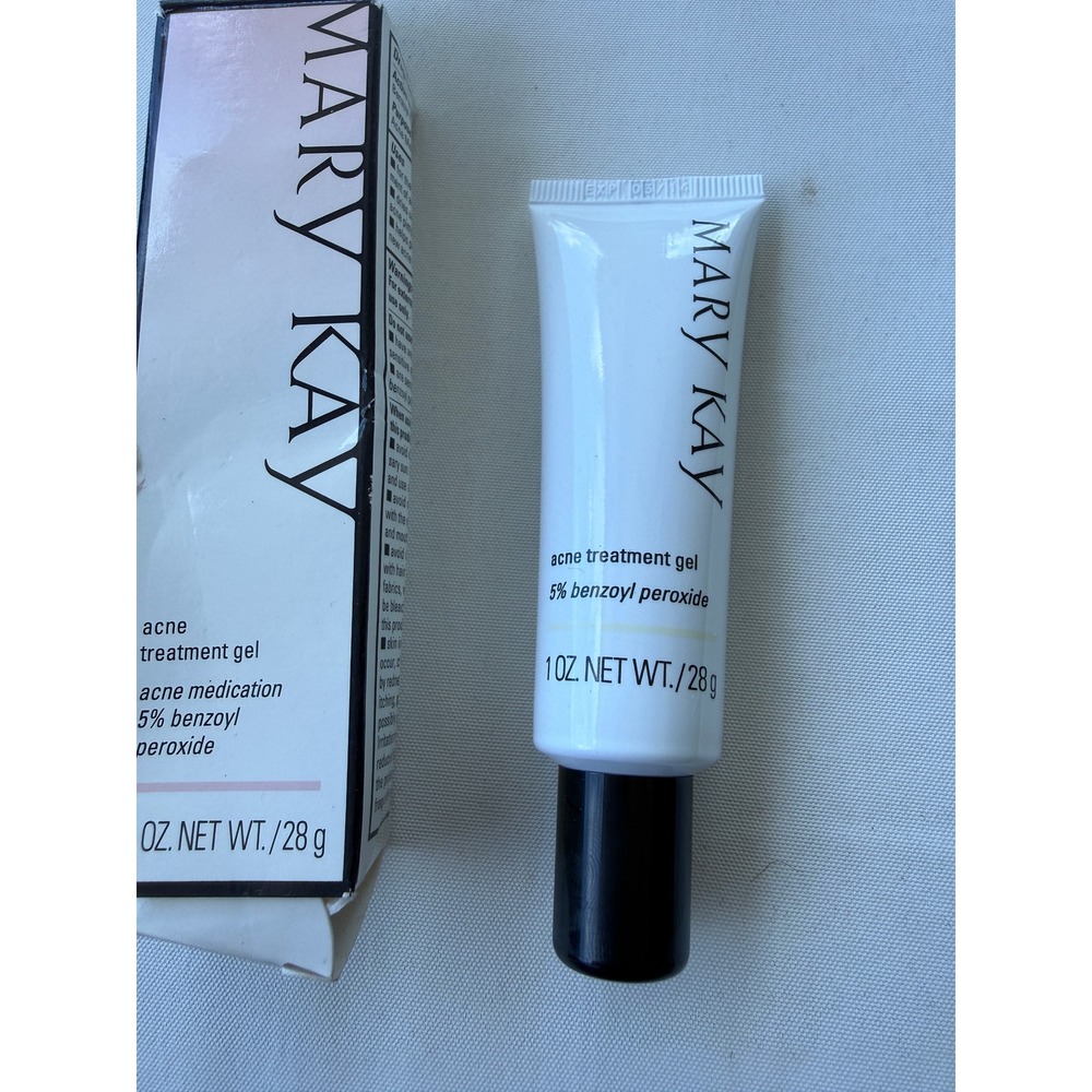 Mary Kay Acne Treatment Gel 5%‎ Benzoyl Peroxide 1 oz Blemish  043125 NOS